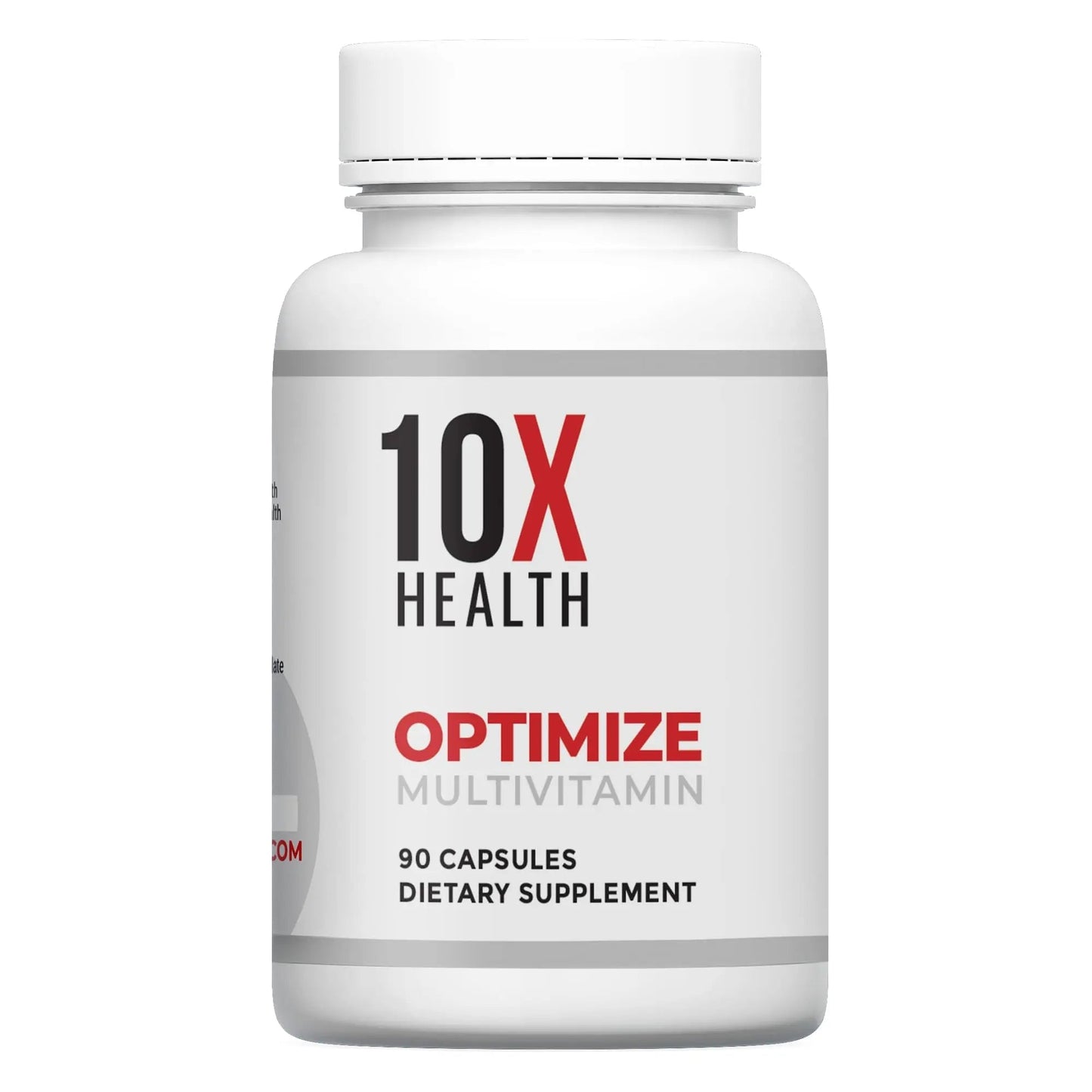 10X Health Optimize Multivitamin for Men - 90 Capsules, Methylated Multivitamin 34 in 1 Formula with 800 mcg of Vitamin B12, 5-MTHF, NAC - Methyl B Complex 10X Health SystemBuy Supplements Australia