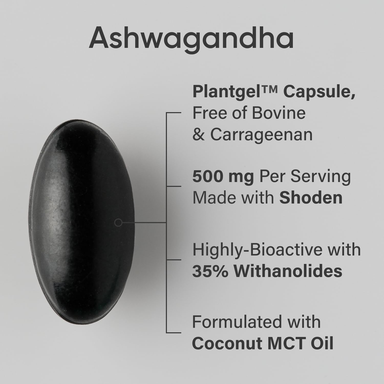 Sports Research® Ashwagandha Softgels with Coconut MCT Oil - Natural Adaptogen Sports ResearchBuy Supplements Australia