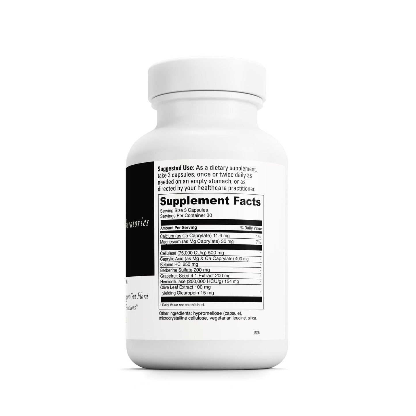 DAVINCI Labs Candid-Away - Digestive Gut Health Support, Immune System Support with Digestive Enzymes, Calcium, Magnesium & More
