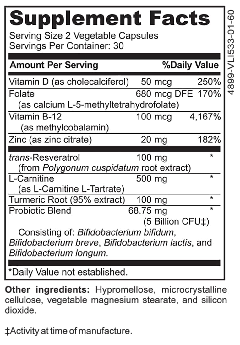 DrFormulas Mood Boost Probiotics for Stress and Calm, Methylfolate for Kids, Women, Men | Nexabiotic Supplement with Bifidobacterium and B-12, 60 Count DrFormulasBuy Supplements Australia