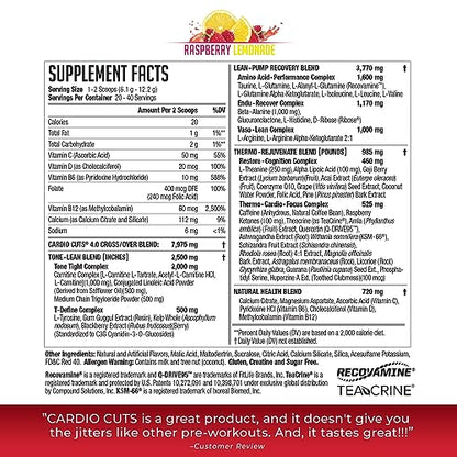 NDS Nutrition Cardio Cuts 4.0 - Raspberry Lemonade - 8.6 oz. NDS NutritionBuy Supplements Australia