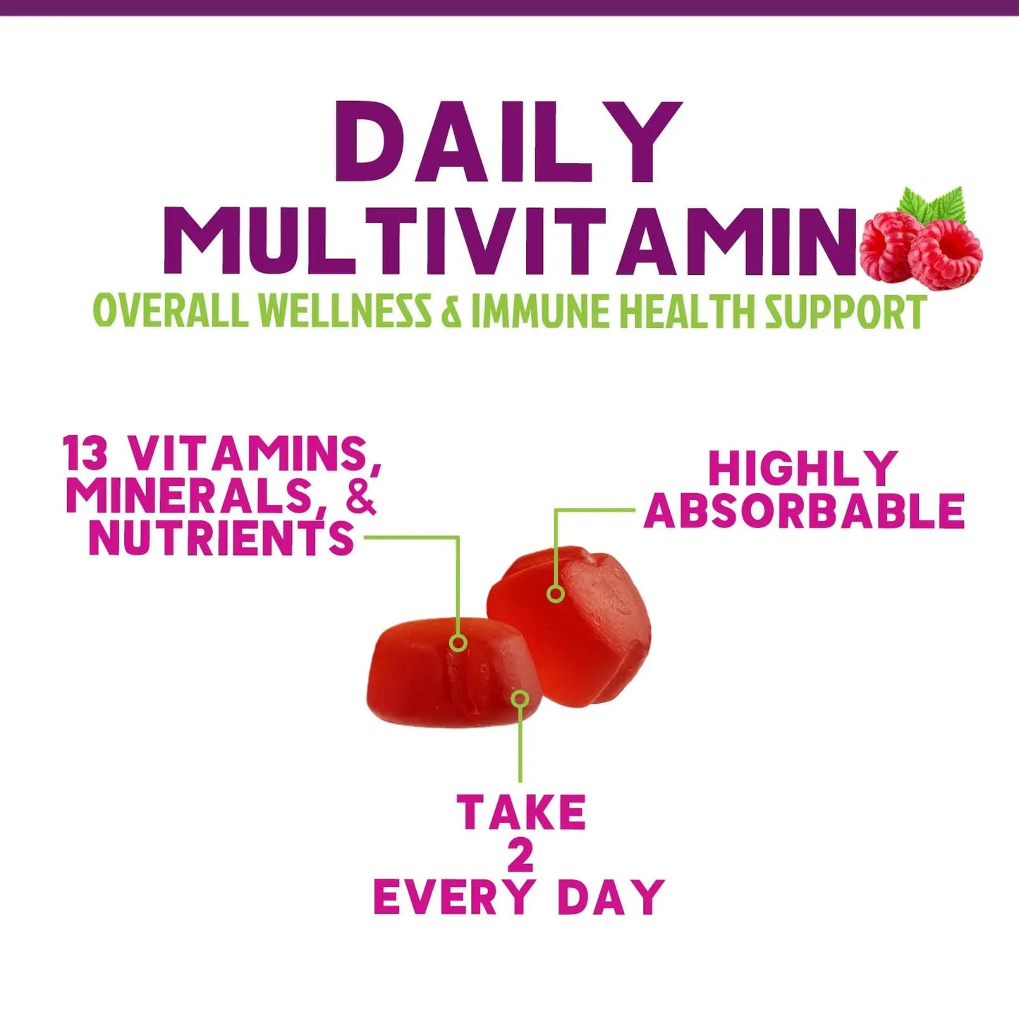 Multivitamin Gummies for Adult with Vitamins A, C, D, B12 - Gummy Multivitamins for Daily Nutritional Support Nature's NutritionBuy Supplements Australia