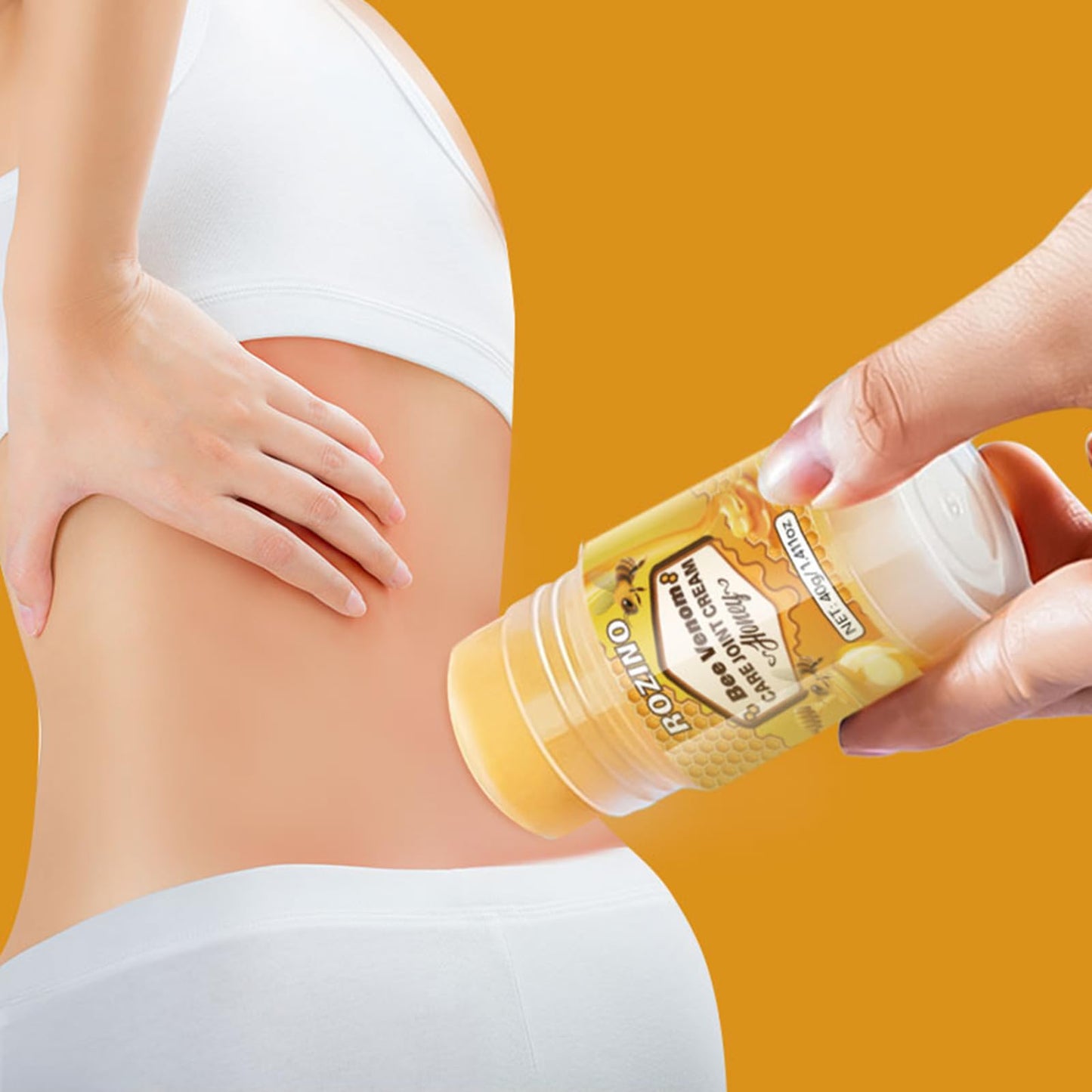 Bee Venom Joint Cream for Knees & Joint Support, Fast Absorbing, Non-Sticky Formula with Vitamin C, Aloe Vera for Soothing Comfort (1.411OZ) GenericBuy Supplements Australia