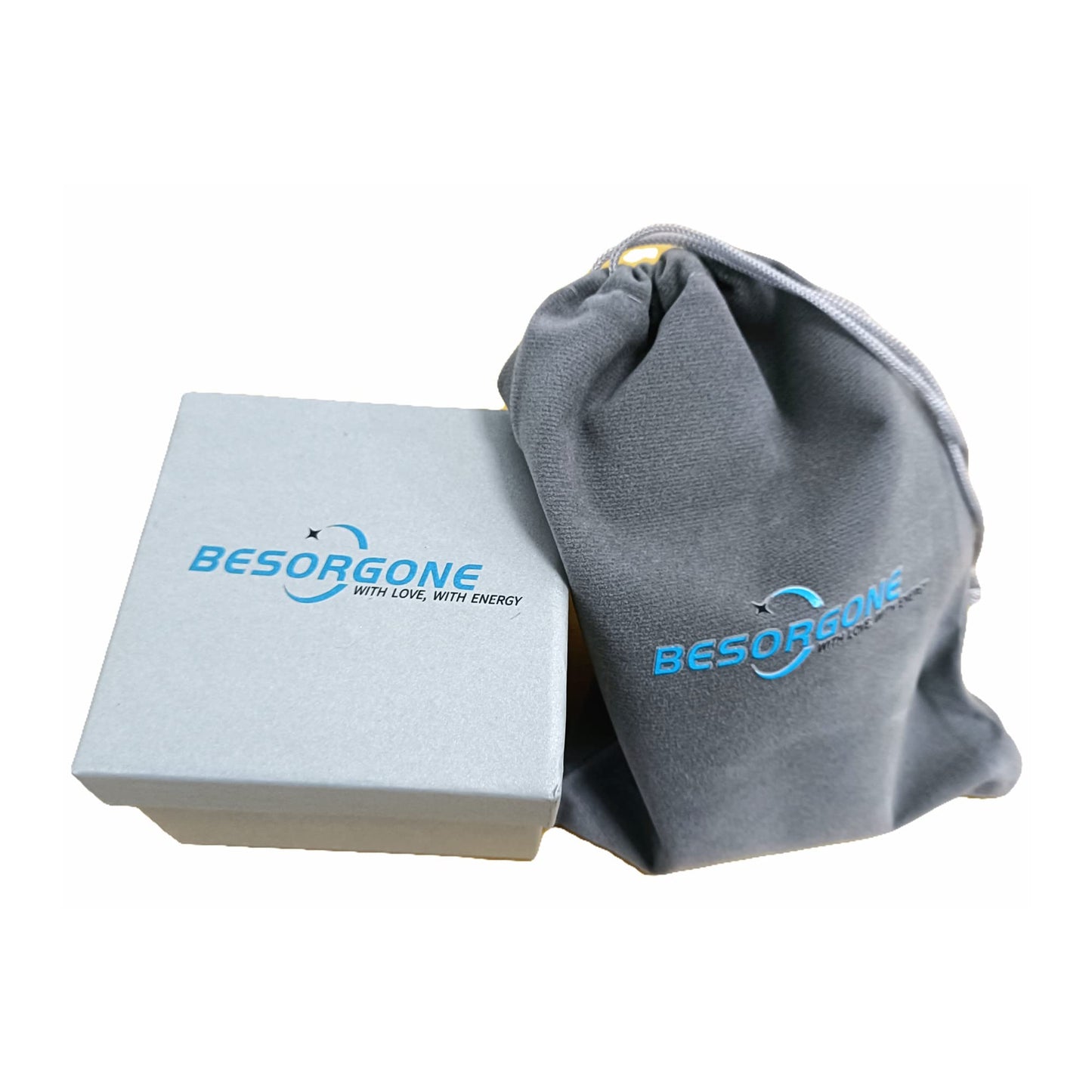 Besorgone Orgonite Pyramid for Positive Energy Amethyst Sphere Chakra Orgone with Blue Quartz BesorgoneBuy Supplements Australia