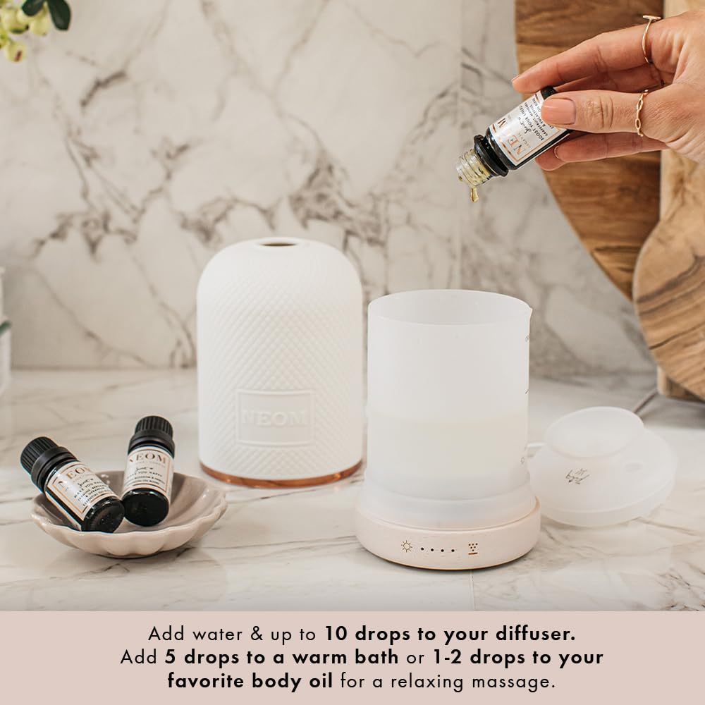 NEOM - Happiness Essential Oil Blend, 10ml | Neroli, Mimosa & Lemon | Scent to Make You Happy Range NeomBuy Supplements Australia