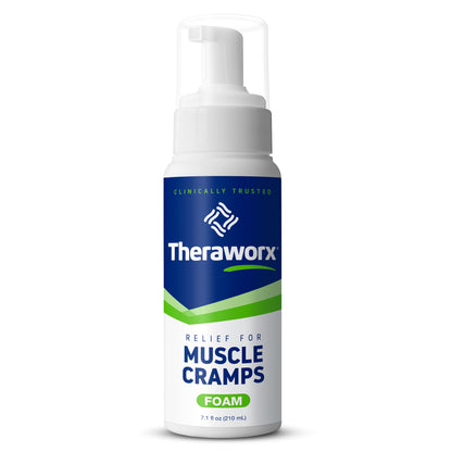 Theraworx Relief Fast-Acting Foam for Leg Cramps, Foot Cramps and Muscle Soreness, 7.1 Oz. (Pack of 6) TheraworxBuy Supplements Australia