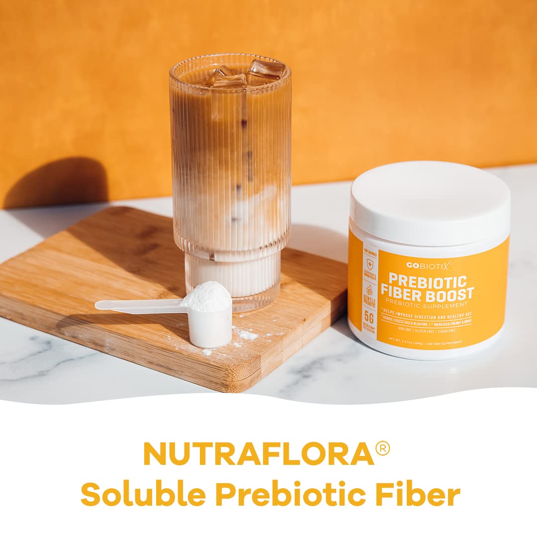 GOBIOTIX Prebiotic Fiber Powder Supplement - Supports Digestive Health & Regularity GOBIOTIXBuy Supplements Australia