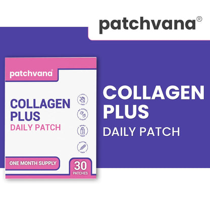 Patchvana Collagen Plus Patch for Women & Men, 1 Month Supply, 30 Patches PatchvanaBuy Supplements Australia
