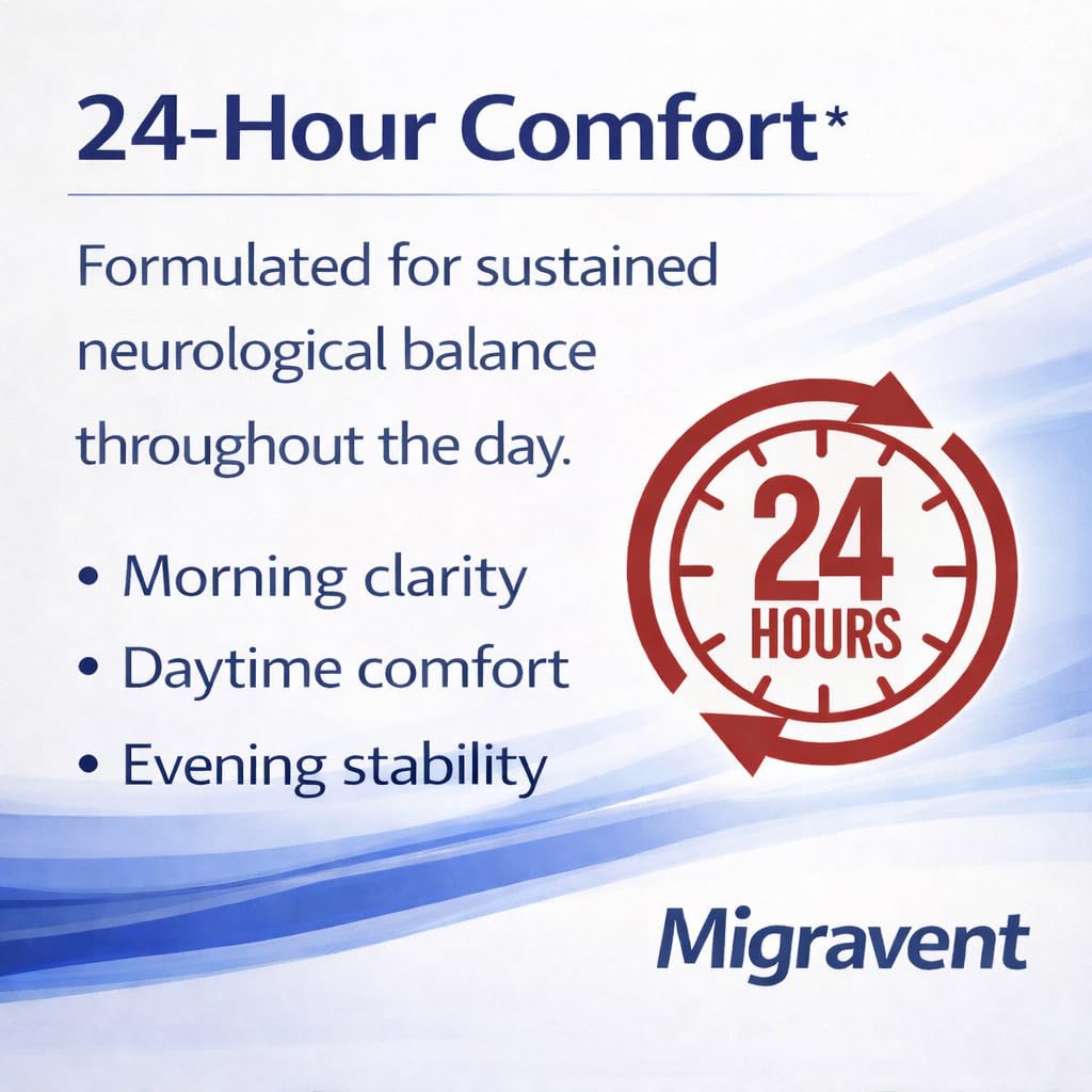 Vita Sciences Migravent – Advanced Nutritional Formula with Magnesium, CoQ10, Vitamin B2, and Butterbur for Brain and Circulatory Wellness – 60 Capsules Vita SciencesBuy Supplements Australia