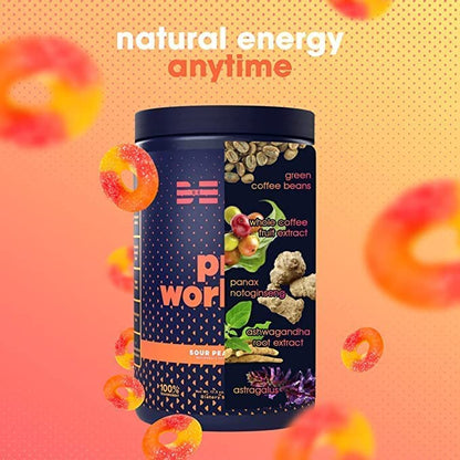 BEAM Pre-Workout Powder | Vegan Energy Booster Powdered Drink with All-Natural BEAMBuy Supplements Australia