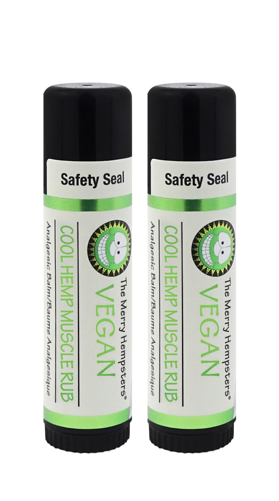 Merry Hempsters Vegan Cool Hemp Muscle Rub Single (2-Pack) The Merry HempstersBuy Supplements Australia