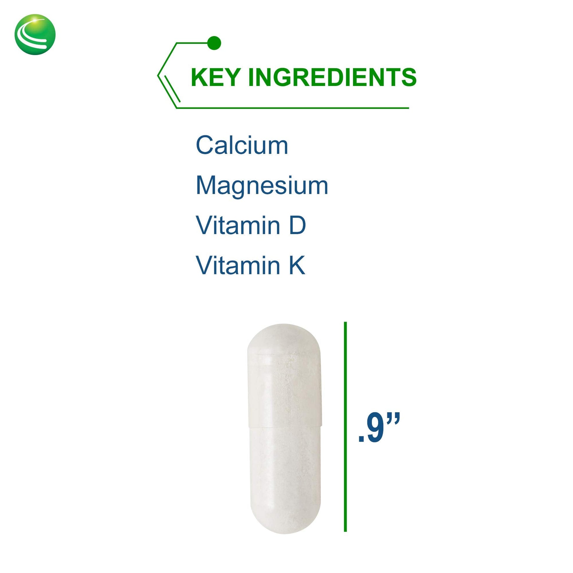 Nutra Biogenesis Osteogenesis - Bone Health Supplements for Women & Men, Vitamin D3 K2 & Calcium for Bone Density & Healing, Minerals Zinc, Magnesium & Boron - 240 Veggie Capsules Nutra BioGenesisBuy Supplements Australia