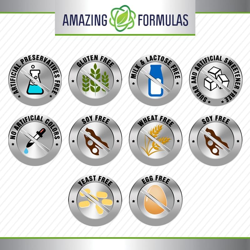 Amazing Formulas Men's One Multivitamin Supplement | Food Based | 150 Tablets | Perfect Blend of Vitamins, Minerals & Probiotics | Non-GMO | Gluten-Free | Made in USA Amazing NutritionBuy Supplements Australia