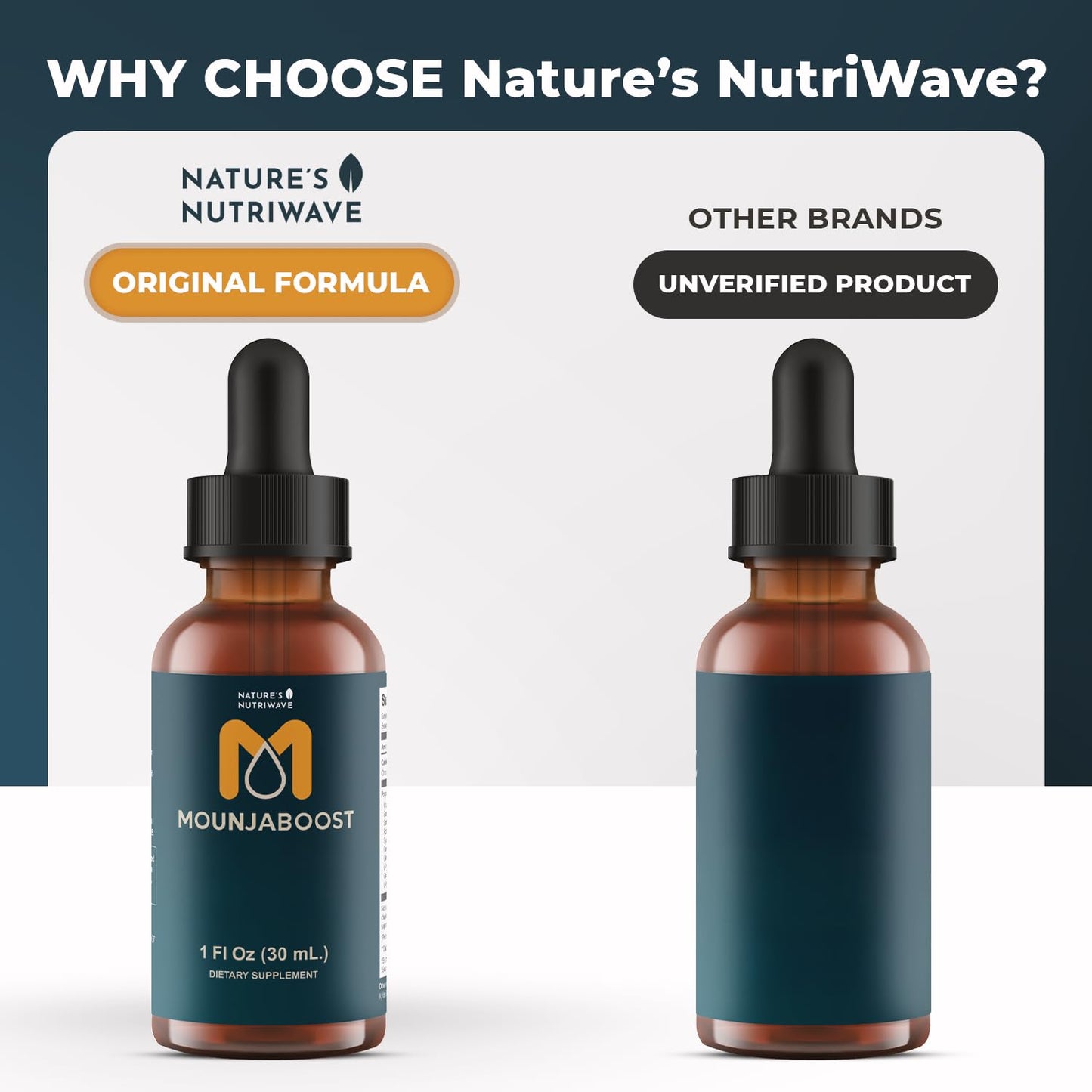 Mounjaboost – Natural Herbal & Plant-Based Supplement with 6 Exotic Nutrients & Botanicals – Made in USA, GMP-Certified, Non-GMO, Easy-to-Take – 30 mL, 3 Month Supply Nature’s NutriWaveBuy Supplements Australia