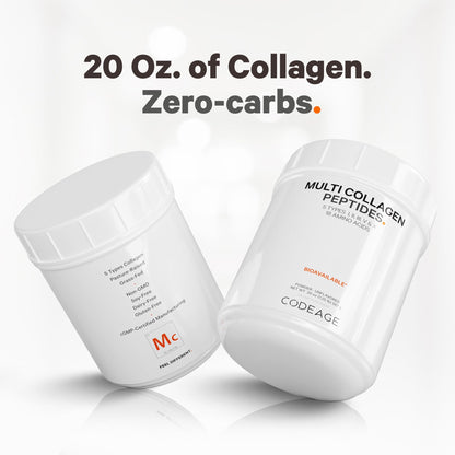 Codeage - Multi Collagen Protein + SBO Probiotics 50 Billion CFU Bundle CodeageBuy Supplements Australia