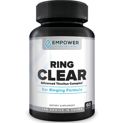 Empower Health Labs Ring Clear All-Natural Ear Buzz Relief Formula for Lasting Relief from Incessant Ear Buzzing - 30-Day Supply Empower Health LabsBuy Supplements Australia