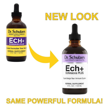 Dr. Schulze's Echinacea Plus | Echinacea Root and Seed | All Organic Extract | Gluten-Free Dr. Schulze'sBuy Supplements Australia