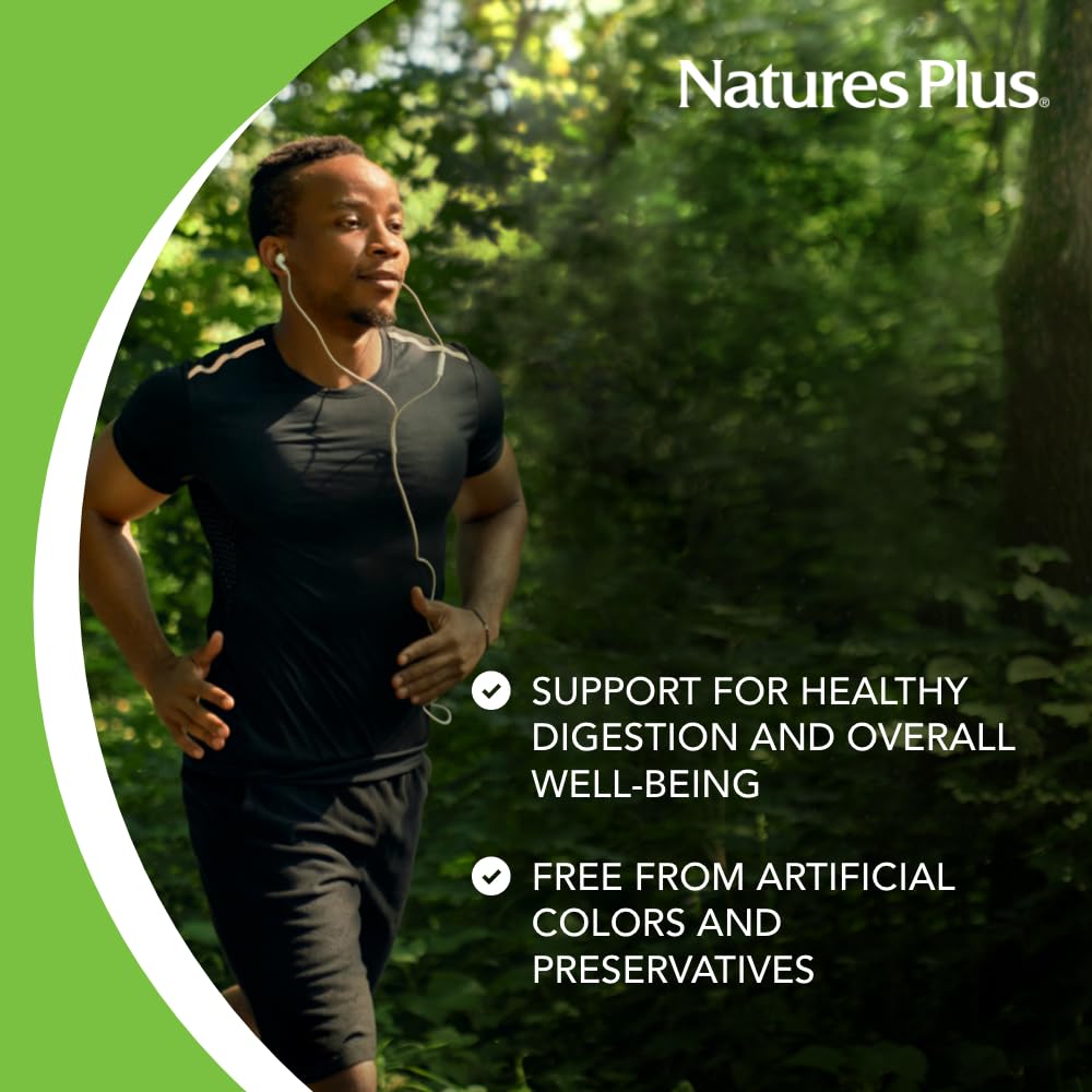 NaturesPlus Papaya Enzyme - 180 Chewable Tablets - Digestive Aid Supplement with Amylase & Protease - Helps Reduce Gas, Bloating, Stomach Upset & Discomfort - Vegan, Gluten Free - 180 Servings NaturesPlusBuy Supplements Australia