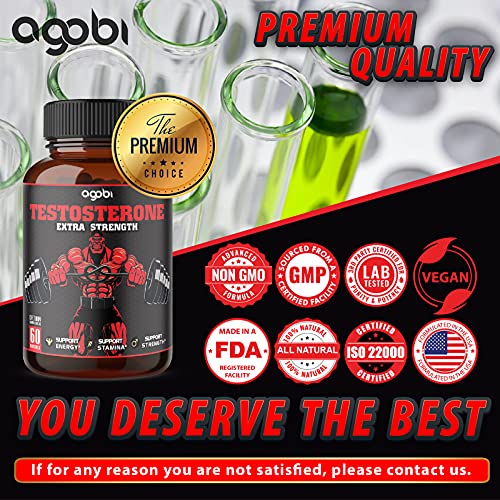 agobi Herbal Test Support for Male Supplement - Support Efficiency, Speed, Strength agobiBuy Supplements Australia
