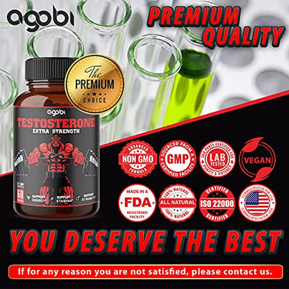 agobi Herbal Test Support for Male Supplement - Support Efficiency, Speed, Strength agobiBuy Supplements Australia