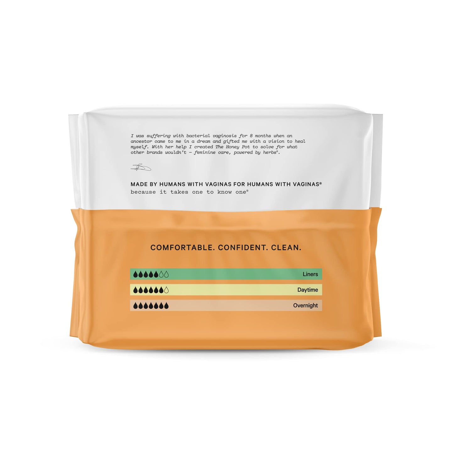 The Honey Pot Company - Herbal Overnight Heavy Flow Pads w/Wings - Organic Pads for Women The Honey Pot CompanyBuy Supplements Australia
