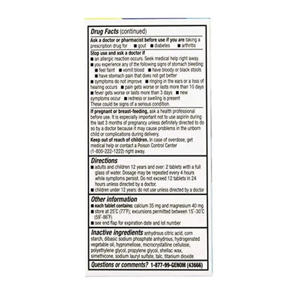 Bufferin Buffered Aspirin (NSAID) Coated Tablets Pain Reliever/Fever Reducer 130 ea (Pack of 3) BufferinBuy Supplements Australia
