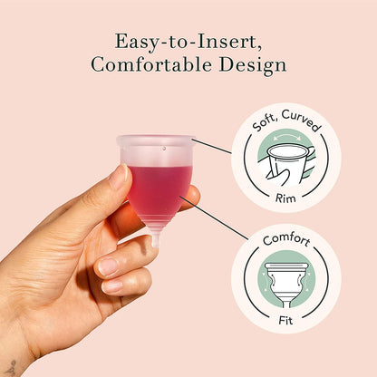 Rael Period Cup, Soft Reusable Menstrual Cups for Women - Medical-Grade Silicone, Period Cups RaelBuy Supplements Australia
