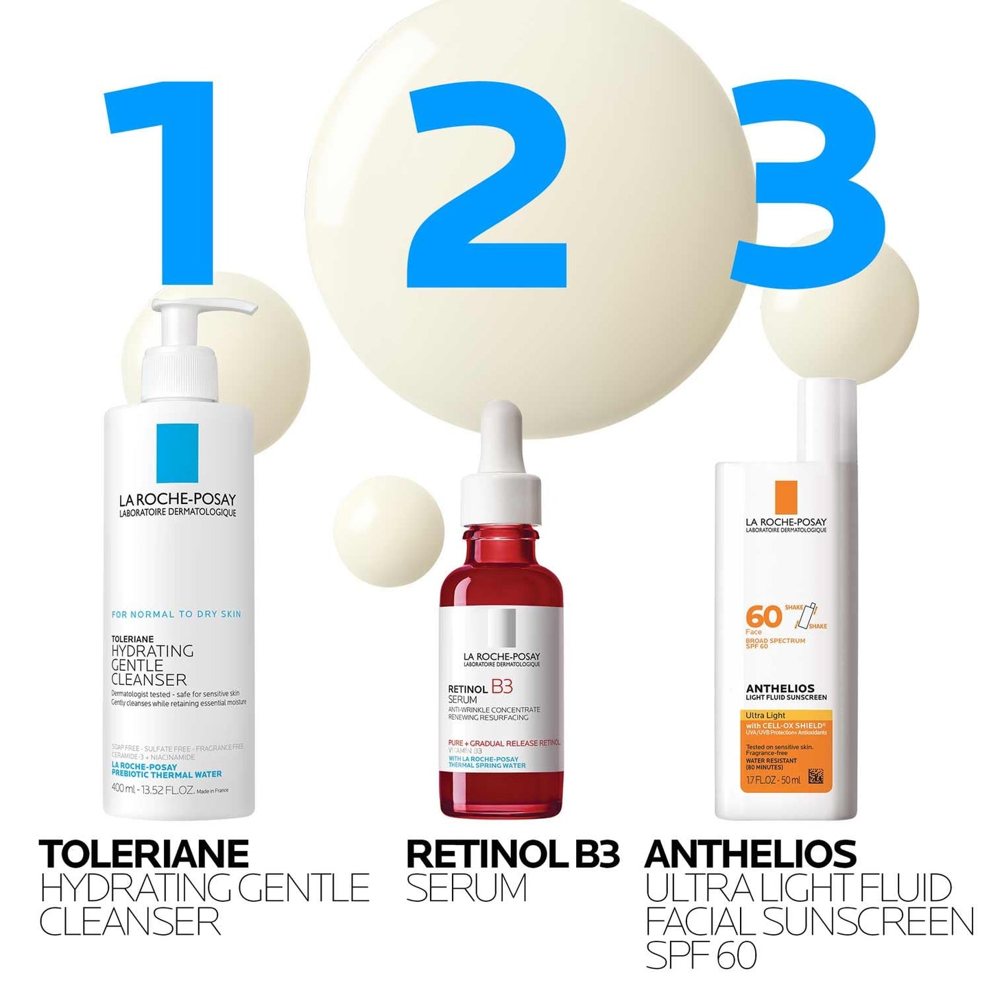 La Roche-Posay Pure Retinol Face Serum with Vitamin B3, Anti Aging Face Serum for Lines,