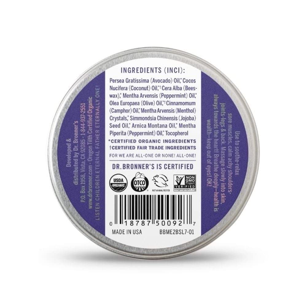 Dr. Bronners, Organic Magic Arnica Menthol Balm, 2 Ounce Dr. Bronner'sBuy Supplements Australia