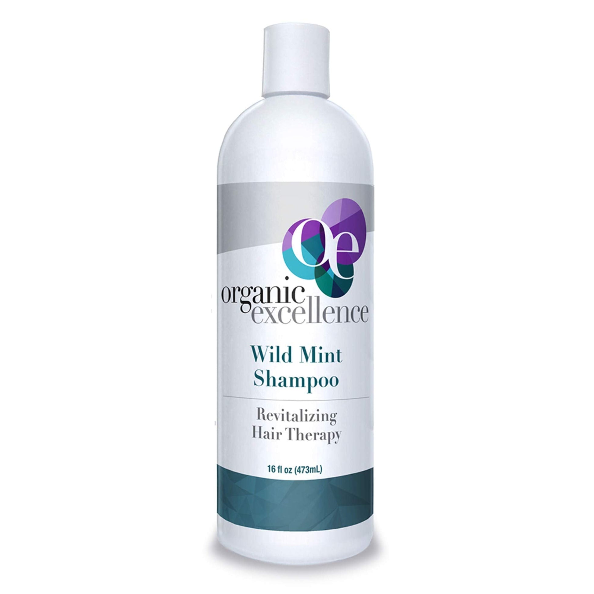 Organic Excellence Wild Mint Shampoo - 16 oz Organic ExcellenceBuy Supplements Australia