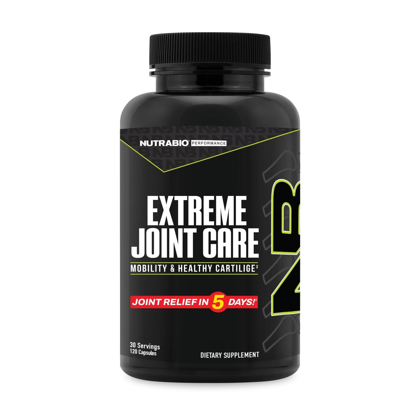 NutraBio Extreme Joint Care - Joint Support Supplement - Joint Health Supplement, Supports Joints, Mobility, and Cartilage - 120 Capsules NutraBioBuy Supplements Australia