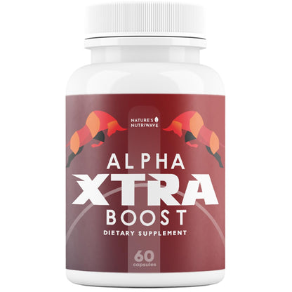 Nature’s NutriWave Alpha XtraBoost Capsules – Natural Men’s Supplement with Saw Palmetto, Fenugreek, L-Tyrosine & Herbal Blend, Made in USA – 60 Caps, 1 Month Supply Nature’s NutriWaveBuy Supplements Australia