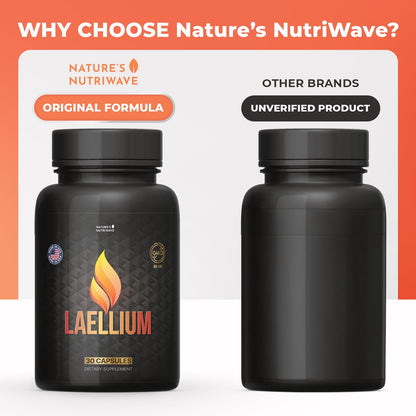 Laellium Capsules – Natural Supplement with Green Tea, Apple Cider Vinegar & Ginseng – Non-GMO, Supports Wellness – 30 Capsules, 1 Month Supply Nature’s NutriWaveBuy Supplements Australia