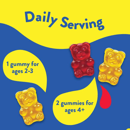 Vitafusion Fiber Well Fit Gummies, 90 Count and L’il Critters Gummy Vites Daily Gummy Multivitamin for Kids, 190 Gummies Vitafusion