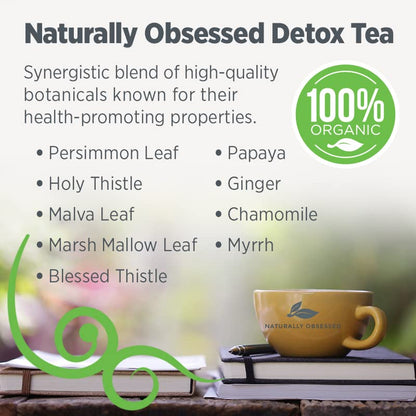 Naturally Obsessed 4 Week DRINK2SHRINK Detox Tea Formula Flat Belly System Detox Kit Naturally ObsessedBuy Supplements Australia
