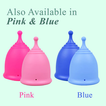 SHORDY Reusable Menstrual Cup (Small & Large) Set of 2 with Box, 100% Soft Silicone, Copa Menstruelle SHORDYBuy Supplements Australia