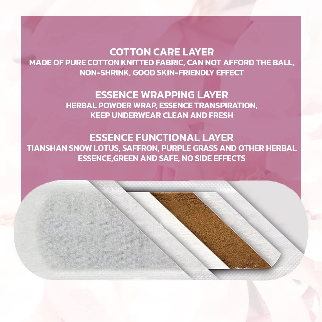 Premium Natural Organic Herbal Cotton Panty Liners for Women - Unscented, Thin, Cruelty-Free Organic Herbal Panty LinerBuy Supplements Australia