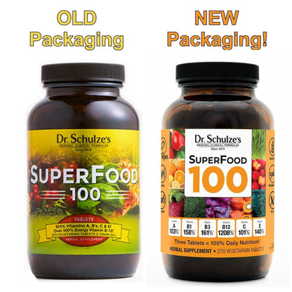 Dr. Schulze's | SuperFood 100 | Vitamin & Mineral Herbal Concentrate | Dietary Supplement Dr. Schulze'sBuy Supplements Australia