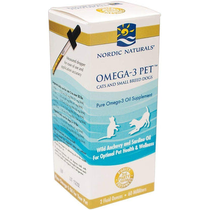 Nordic Naturals - Omega-3 Pet (Cats and Small Breed Dogs) - 2oz (2 Pack) Nordic NaturalsBuy Supplements Australia