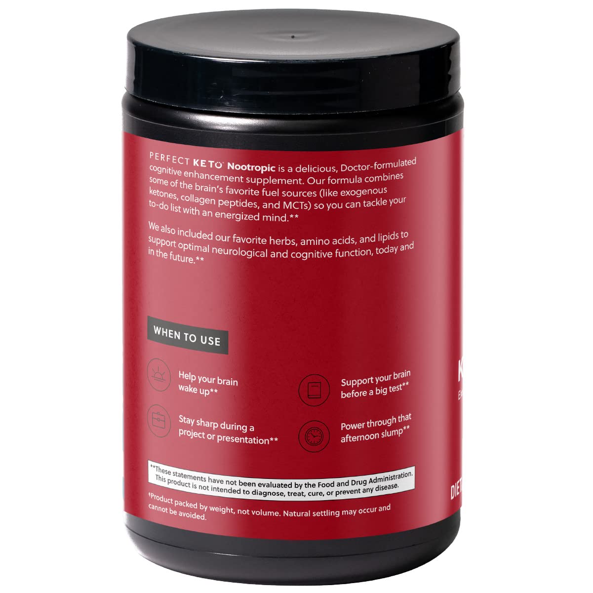 Perfect Keto Nootropic Brain Supplement - Enhance Focus and Energy, Boost Concentrati Perfect KetoBuy Supplements Australia