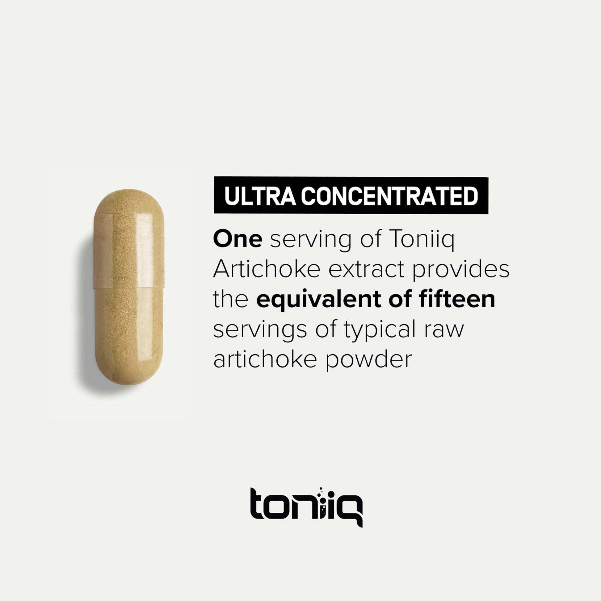 Artichoke Extract Capsules (18000mg) with 60mg of Cynarine - Digestion and Liver ToniiqBuy Supplements Australia