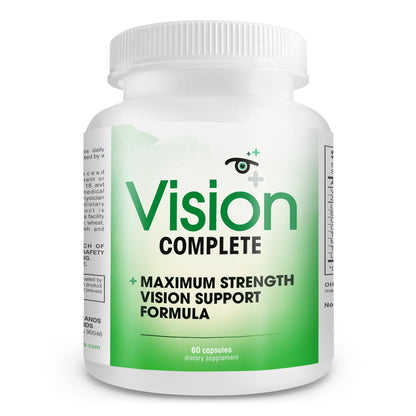 Vision Complete Natural Eye Support Formula Maximum Strength Vision Support Blend of Lutein in One Daily Vision Supplement. Instant BrandsBuy Supplements Australia