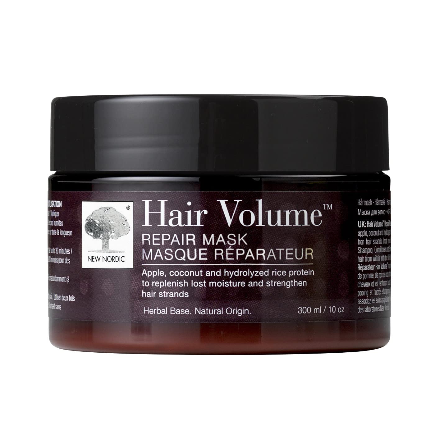 NEW NORDIC Hair Volume Repair Mask for Dry Damaged Hair & Natural Growth, Rebuild Moisture Balance, Volumize & Strengthen, 10 oz NEW NORDICBuy Supplements Australia