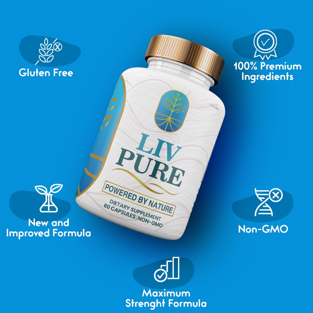 Liv Pure, Liv Pure Powered by Nature, Natural Liver Support Cleanse Recovery Liv Pure Pills Prime NinjaBuy Supplements Australia