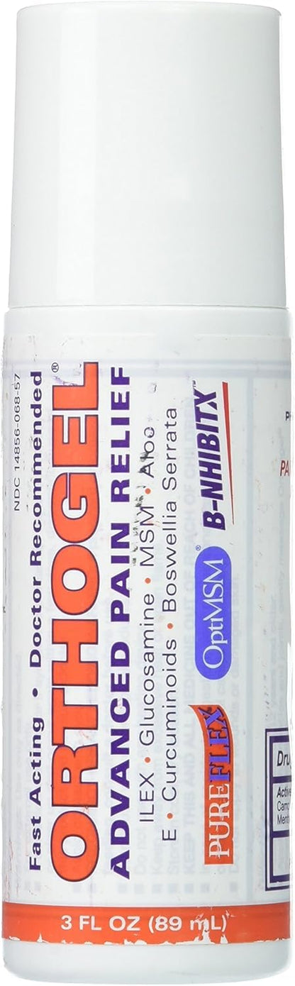 Orthogel Advanced Pain Relief Gel Roll On, 3 oz. OrthogelBuy Supplements Australia