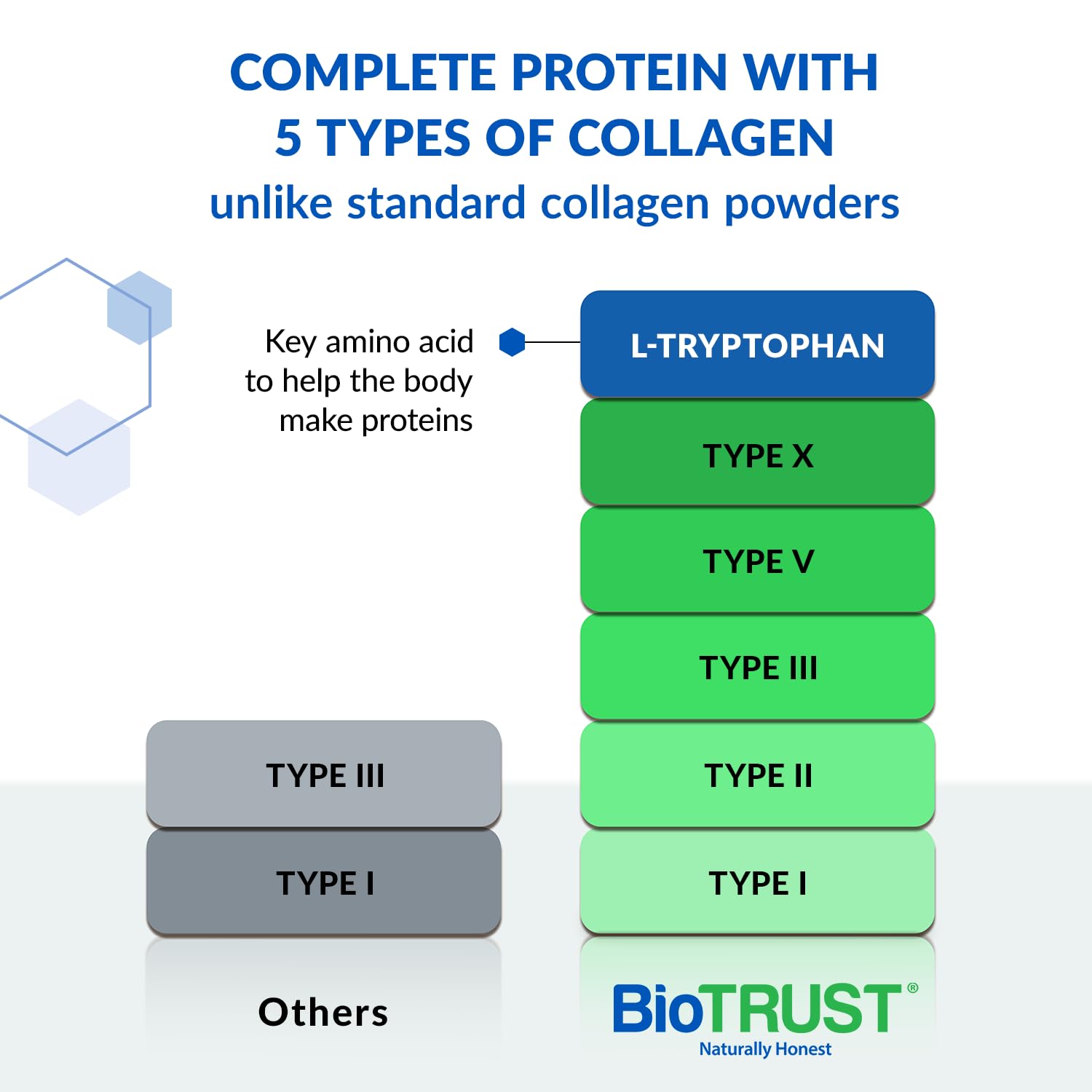 BioTrust Ageless Multi Collagen Protein Powder – 5 Collagen Types (I, II, III, V, X) BioTrustBuy Supplements Australia