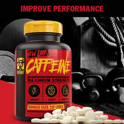 Mutant Caffeine - Pure, Restore Mental Alertness or Wakefulness When Fatigued MutantBuy Supplements Australia