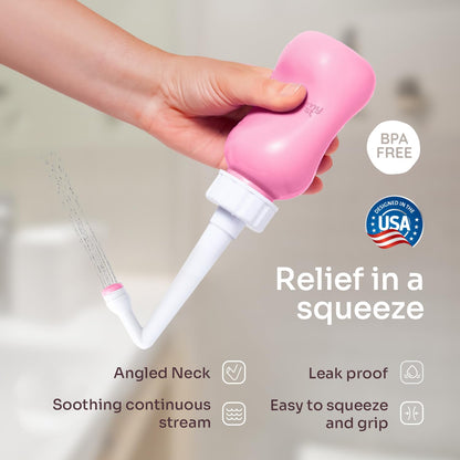 Peri Bottle for Postpartum Care from Mommy First™ | Upside Down Bottle for Perineal Cleansing and Recovery Mommy FirstBuy Supplements Australia